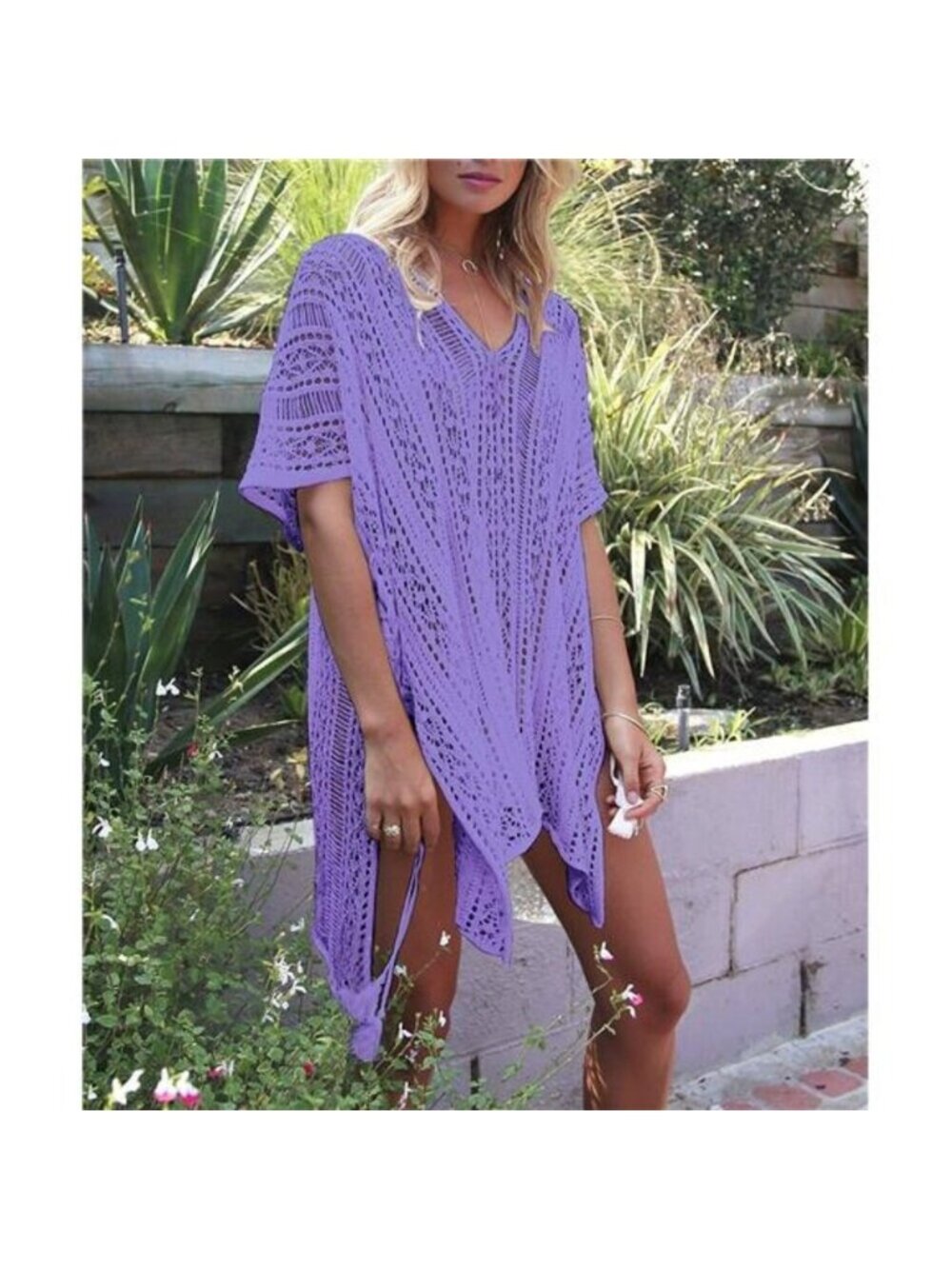 Women's Summer Swimsuit Bikini 2023 Beach Swimwear Crochet Cover up - Picture 2 of 4